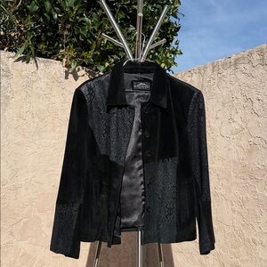 100% REAL LEATHER Black Women's jacket